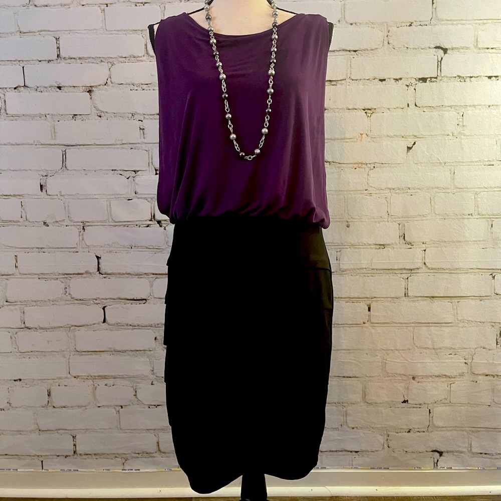 Gorgeous office dress with a little pizazz.